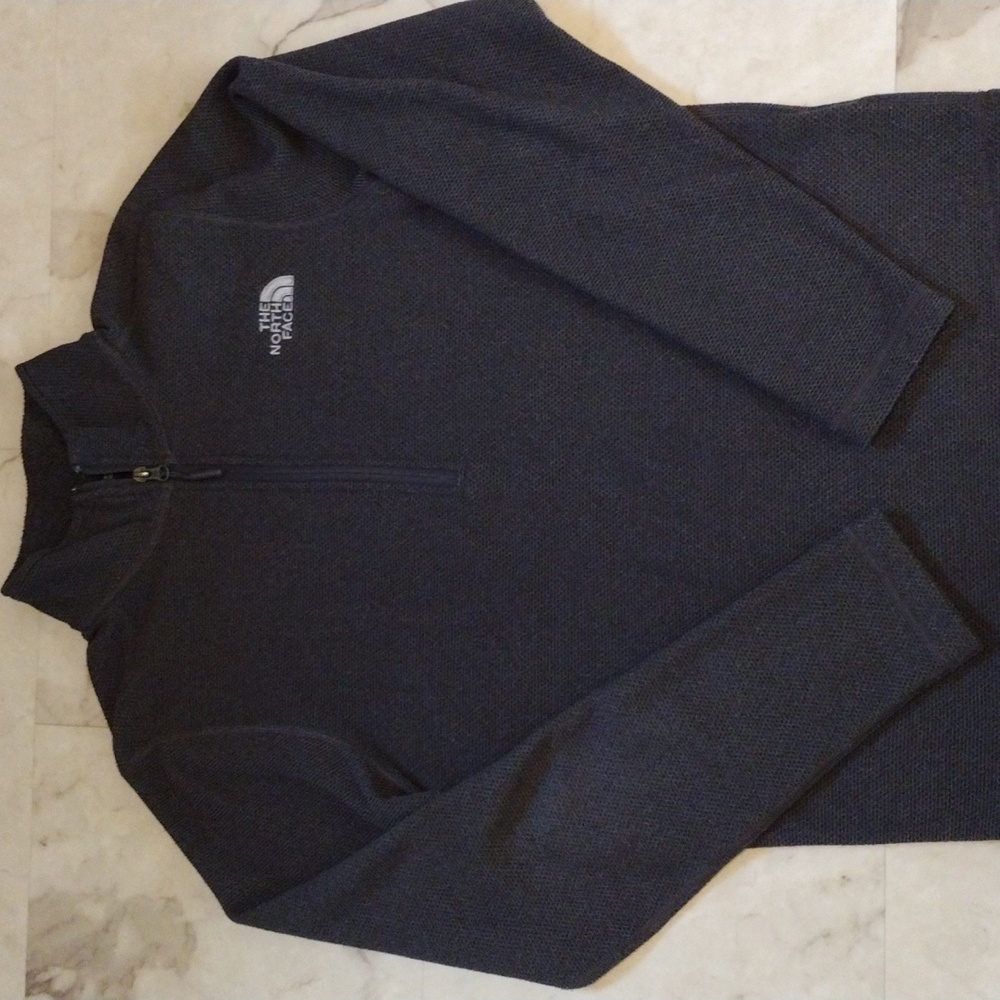 The North Face pullover sweatshirt.